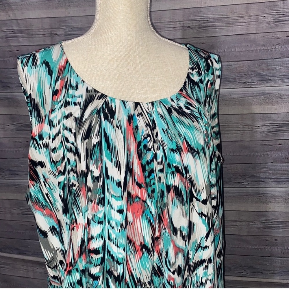 Jones Studio Sleeveless Blouse 3x Dress Barn